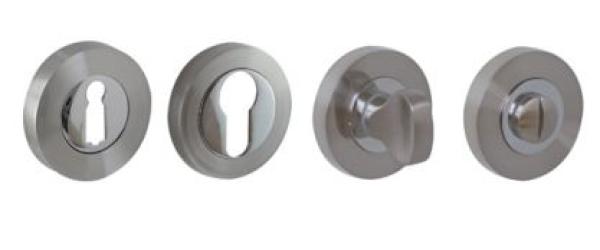ProGriff TD-Tamina auf Rosette–Chrom/Nickel matt